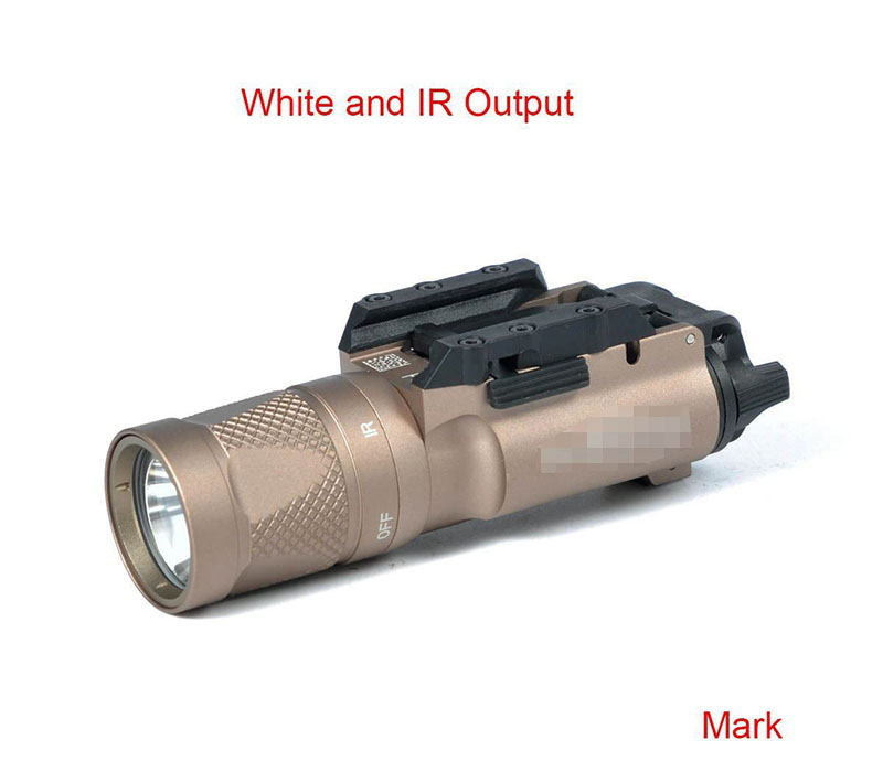Surefire X300V-IR Flashlight White and IR Output Tan
